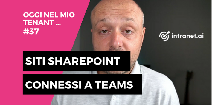 Siti SharePoint Online "connessi" a Microsoft Teams
