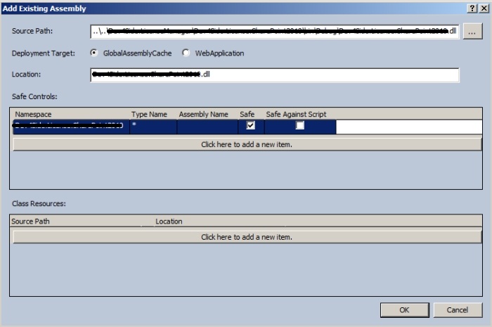 Come aggiungere assembly esterni alla soluzione WSP per SharePoint 2010 creata da Visual Studio 2010