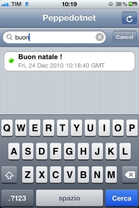 Peppedotnet.it su IPhone