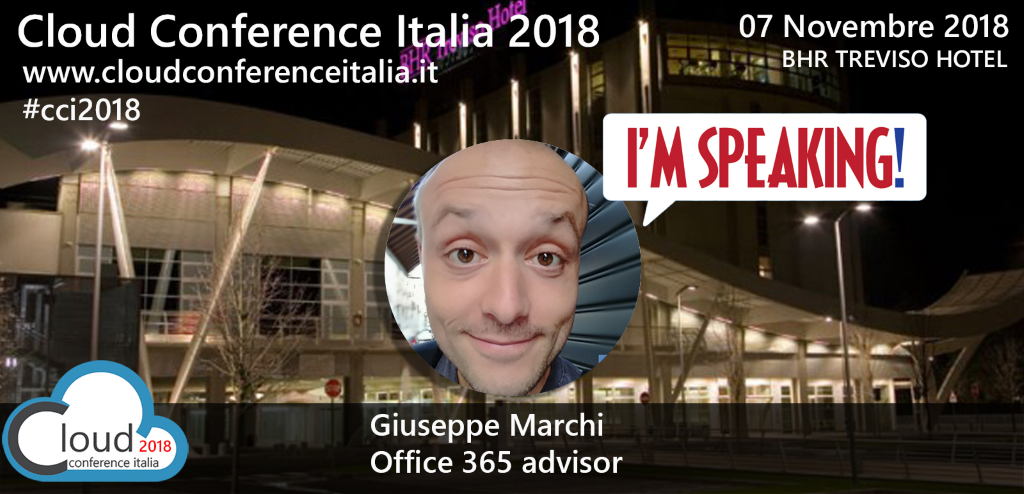 Cloud Conference Italia - 07 novembre 2018