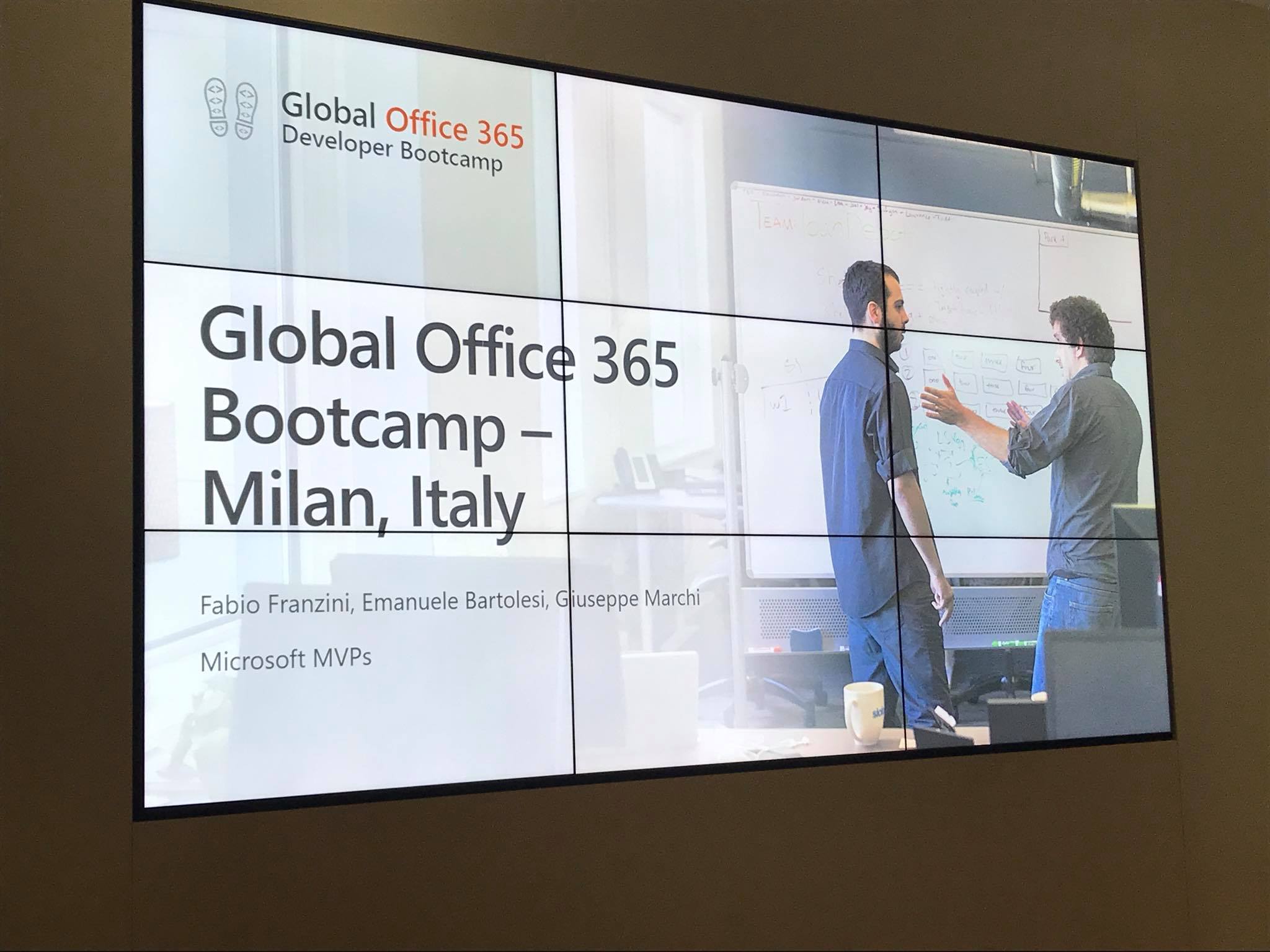 Office 365 Developer Bootcamp a Milano