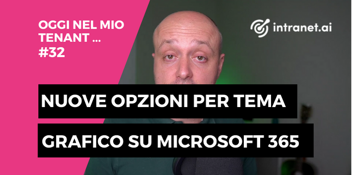 Nuove opzioni per il tema grafico di Microsoft 365