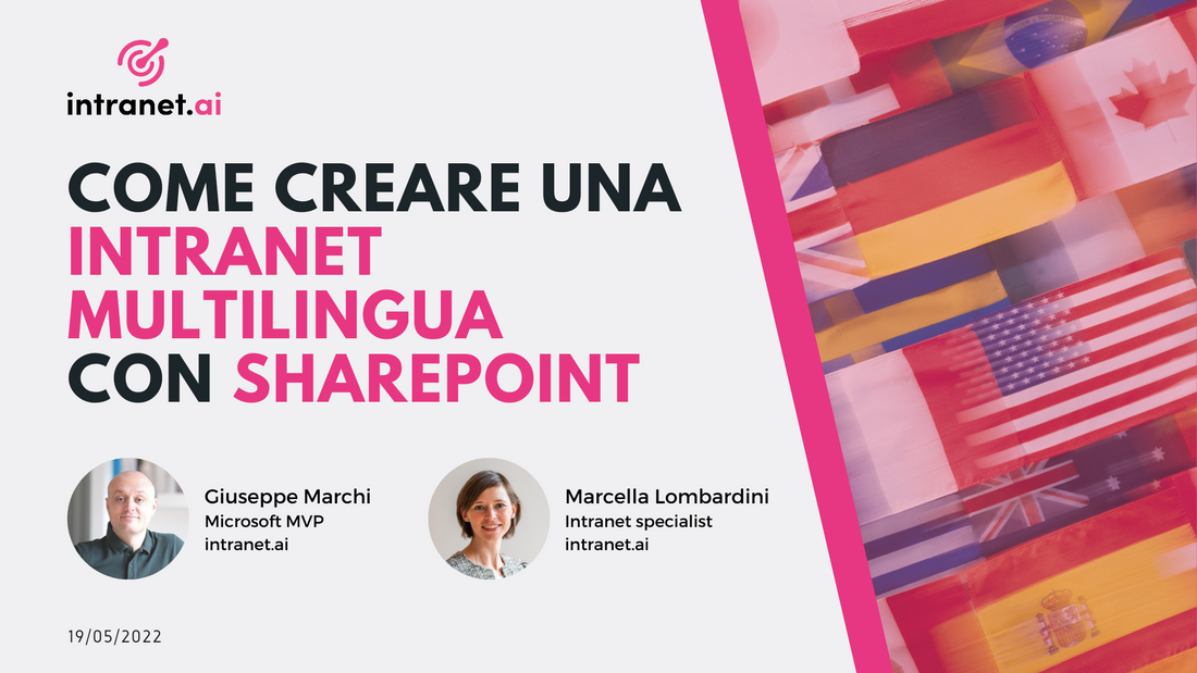 Come creare una intranet multilingua con SharePoint Online